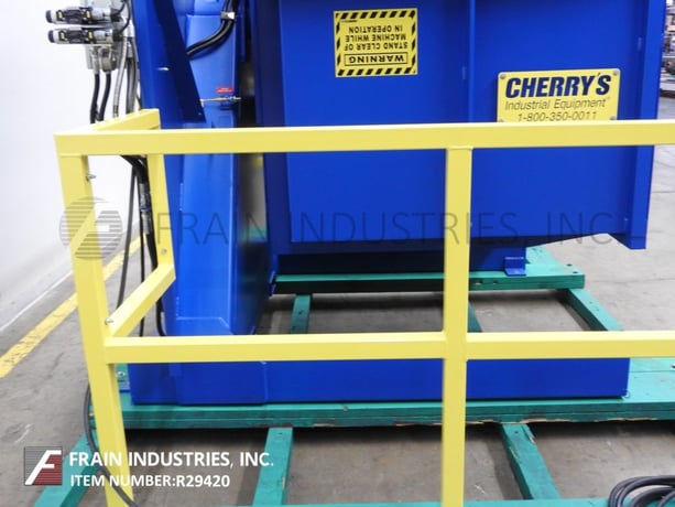 Cherrys Industrial #SC75, Hydraulic Pallet Inverter, free standing, single clamp, 4400 lb. load capacity - Image 2