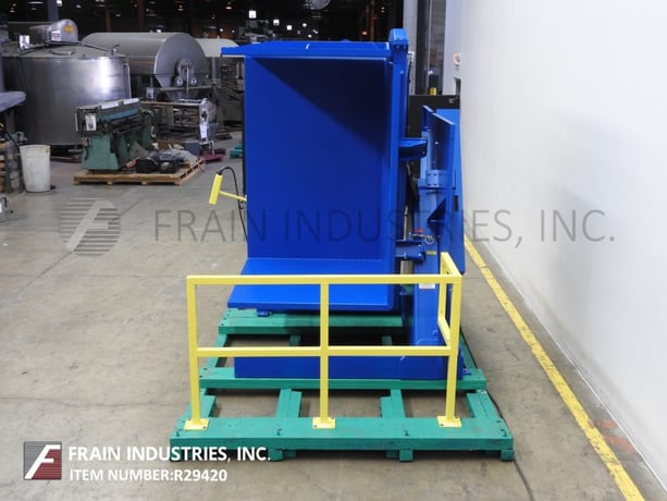 Cherrys Industrial #SC75, Hydraulic Pallet Inverter, free standing, single clamp, 4400 lb. load capacity - Image 4