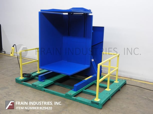 Cherrys Industrial #SC75, Hydraulic Pallet Inverter, free standing, single clamp, 4400 lb. load capacity - Image 5