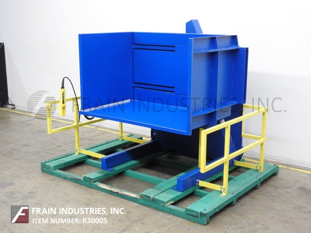 Cherrys Industrial #SC86P, Hydraulic Pallet Inverter, free standing, single clamp, 4400 lb. load capacity - Image 5