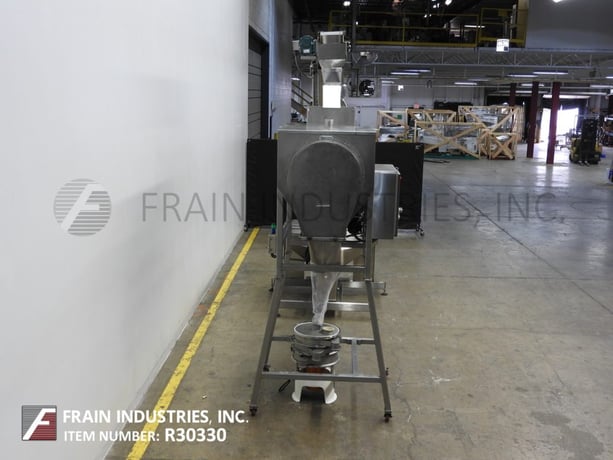 Product Saver #PS070/PS441, Reclaimation System, infeed slitter with rotary drum, automatic pouch/bag product - Image 4