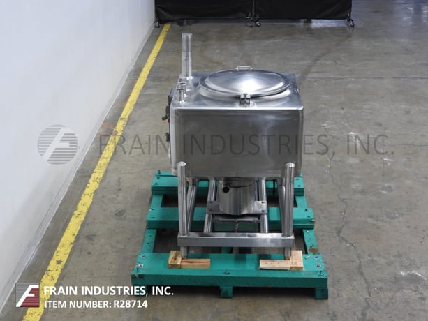 Cherry Burrell, 100 gallon, 304 Stainless Steel, liquefier, 24" OD top man way with flip up bolt down cover - Image 4