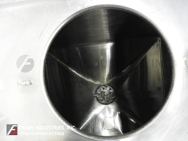 Walker #Liqui-Mixer, 750 gallon, 316L Stainless Steel construction high shear, jacketed liquefier, 27" sloped - Image 2