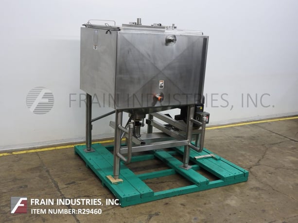 Walker #Liqui-Mixer, 750 gallon, 316L Stainless Steel construction high shear, jacketed liquefier, 27" sloped - Image 5