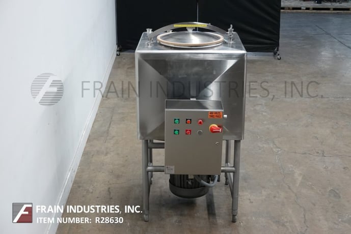 Breddo #LDT-200, 200 gallon, 304 Stainless Steel liquefier, 24" OD top man way with flip up bolt down cover - Image 3