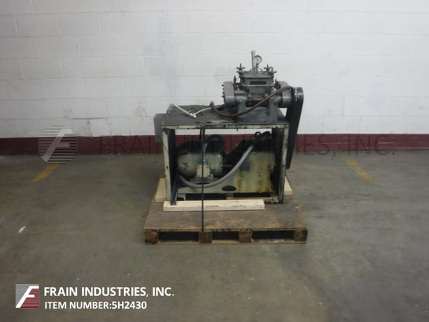 Baker / B P Process #3/4 Gal., jacketed, carbon steel, double arm, sigma blade mixer, 2 HP, 3/4 gallon - Image 4