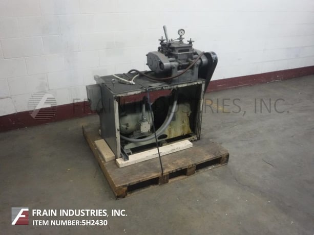Baker / B P Process #3/4 Gal., jacketed, carbon steel, double arm, sigma blade mixer, 2 HP, 3/4 gallon - Image 5