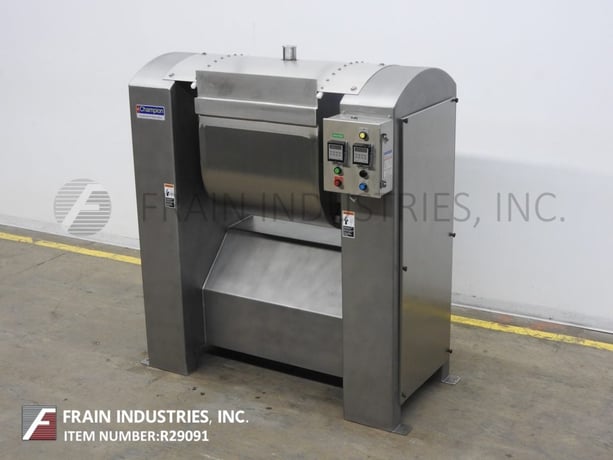 Champion #2EXP-SA, high speed, 3-roller bar dough mixer, tilt style mixing chamber - Image 1