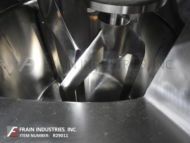 40 gallon Ross #DPM-40 Series III, 316 Stainless Steel sanitary double planetary batch mixer, 15 HP - Image 2