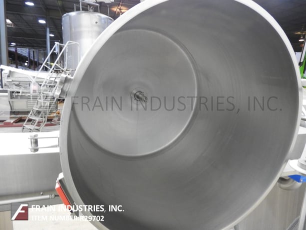 Glass Gmbh & Co. #VSM-300, 300 liter Stainless Steel vertical low pressure cooling jacket, vacuum mixer & - Image 2