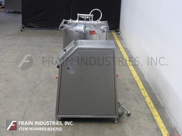 Glass Gmbh & Co. #VSM-300, 300 liter Stainless Steel vertical low pressure cooling jacket, vacuum mixer & - Image 3