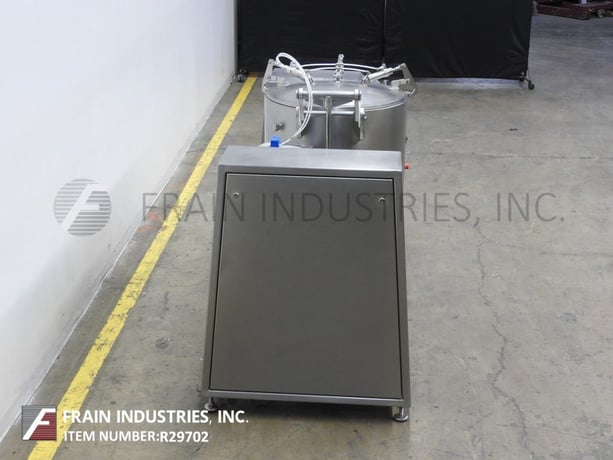 Glass Gmbh & Co. #VSM-300, 300 liter Stainless Steel vertical low pressure cooling jacket, vacuum mixer & - Image 4
