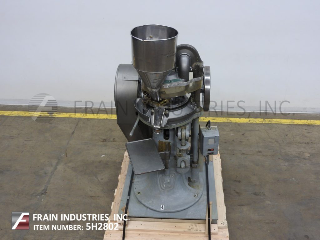 8.5 Ton, Stokes #D3, 16 station rotary press, 350-650 tablets/minute, 25.4mm max tablet diameter - Image 2