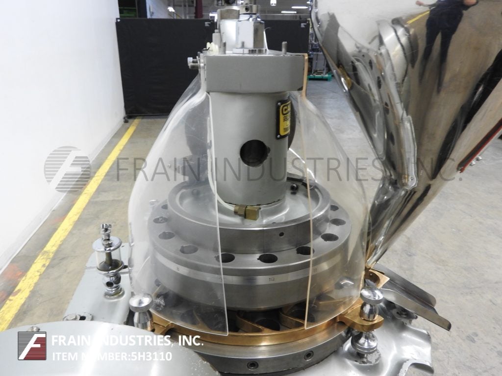 8.5 Ton, Key International #DC-16, 16 station rotary tablet press, 450-770 tablets/min, 15/16" max tablet - Image 2