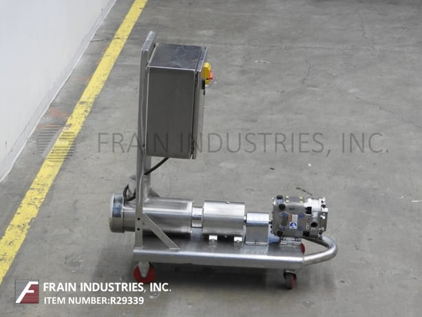 1-10 GPM @ 200 psi, Waukesha #15, positive displacement pump with 316 Stainless Steel contact parts - Image 3