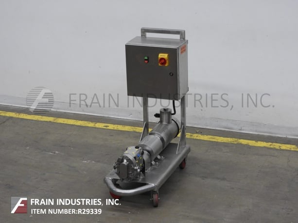 1-10 GPM @ 200 psi, Waukesha #15, positive displacement pump with 316 Stainless Steel contact parts - Image 5