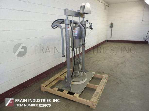 8 GPM @ 100/1000 psi, Graco #234014, Bulldog air pump with priming piston displacement, 10:1 ratio, 21" ram - Image 2