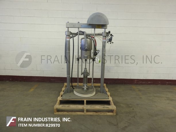 8 GPM @ 100/1000 psi, Graco #234014, Bulldog air pump with priming piston displacement, 10:1 ratio, 21" ram - Image 4