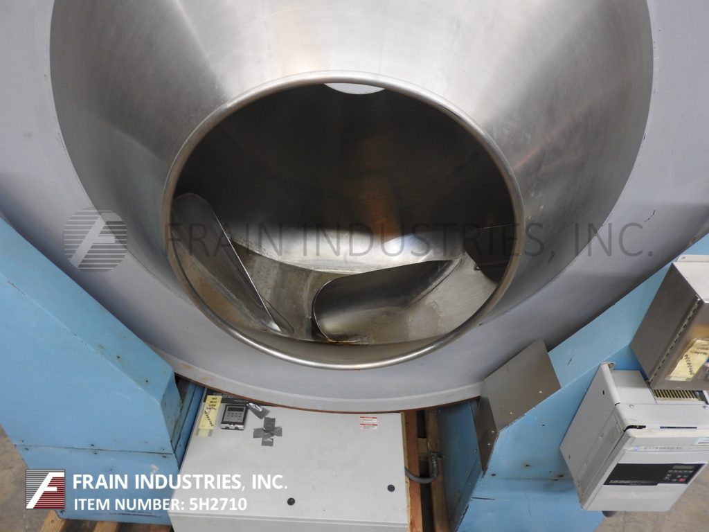 86" Pellegrini, Stainless Steel coating pan, 86" diameter x 76" deep pan, variable speed controls & timer - Image 2