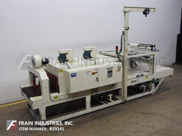 Arpac #115-36, Inline, shrink bundler, 26-3/4" wide x 42" long infeed conveyor, 37" wide hot knife seal jaws - Image 5