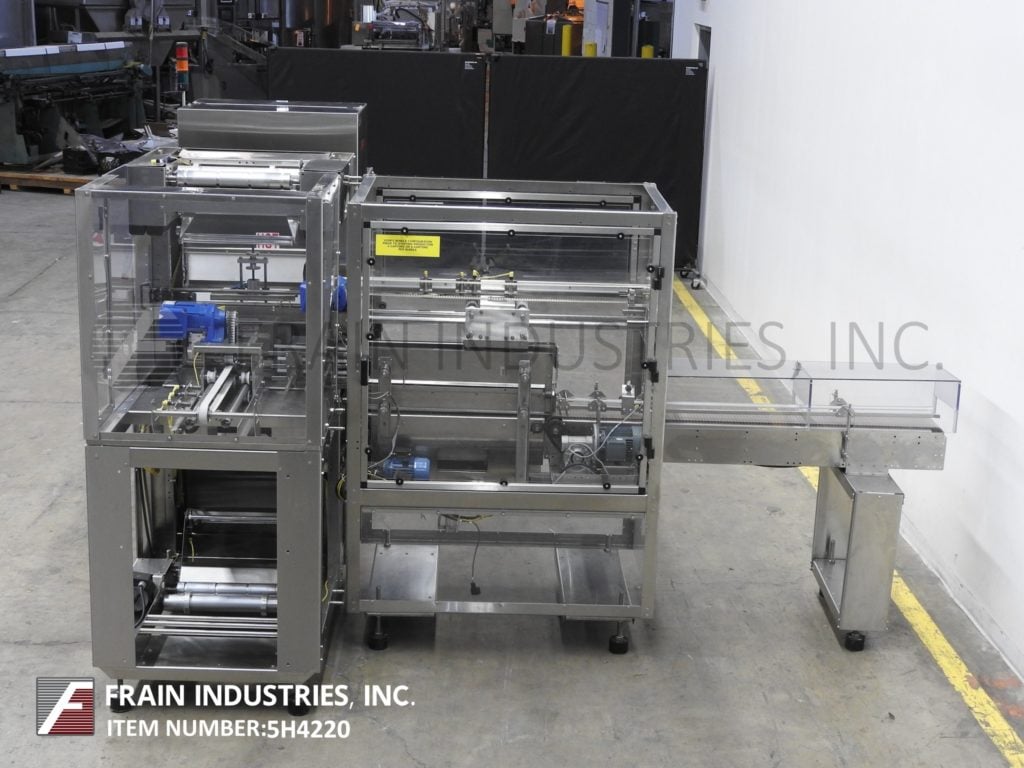 Poly Pack #PH-16, automatic, Stainless Steel shrink bundler and tunnel, 1-30 bundles per minute, 6" wide x - Image 3