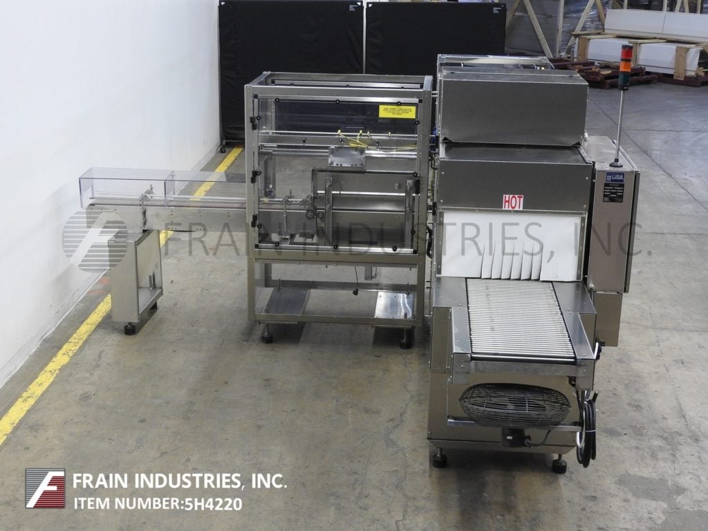 Poly Pack #PH-16, automatic, Stainless Steel shrink bundler and tunnel, 1-30 bundles per minute, 6" wide x - Image 4