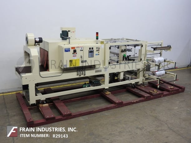 Arpac #105-TW28, inline, shrink bundler, rated from 1-30 bundles per minute, 20" wide x 70" long slip torque - Image 5
