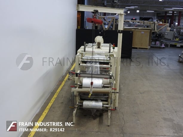 Arpac #108-28TW, right angle shrink bundler, rated from 10-30 bundles per minute, 10" wide x 40" long infeed - Image 3