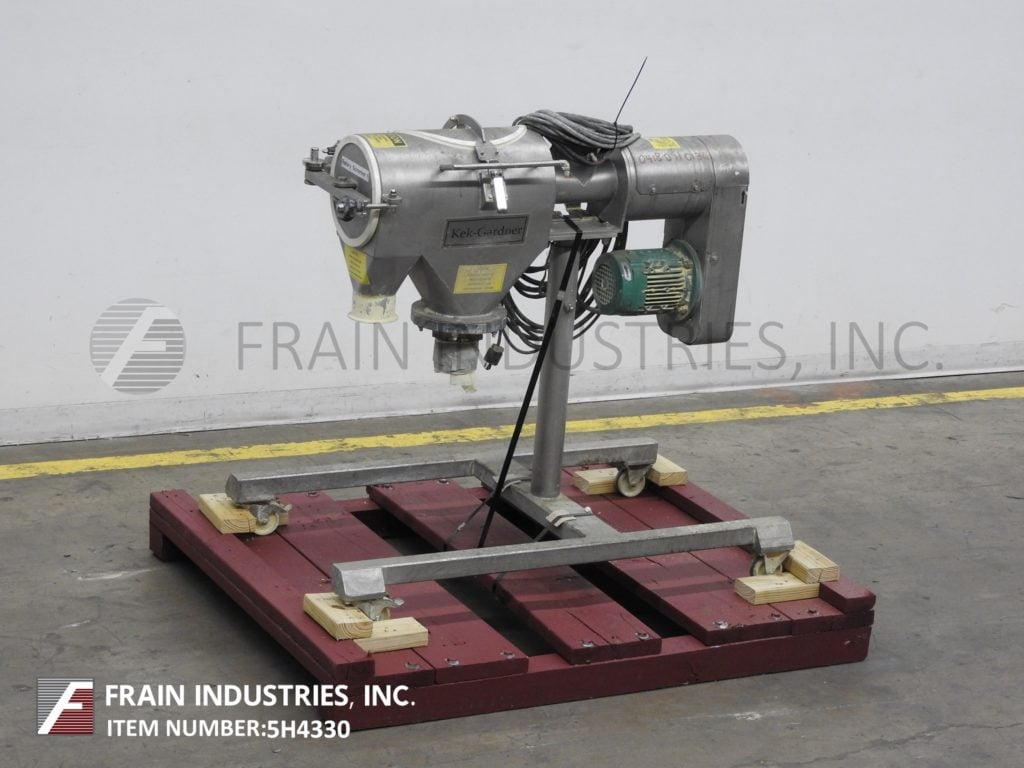 KeK Gardner #K300C, cantilever shaft design, centrifugal sifter rated from 3 to 5 tons of product per hour - Image 1