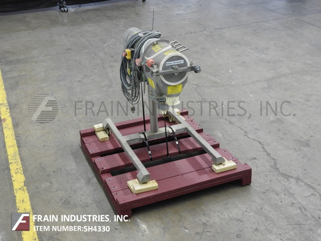KeK Gardner #K300C, cantilever shaft design, centrifugal sifter rated from 3 to 5 tons of product per hour - Image 3