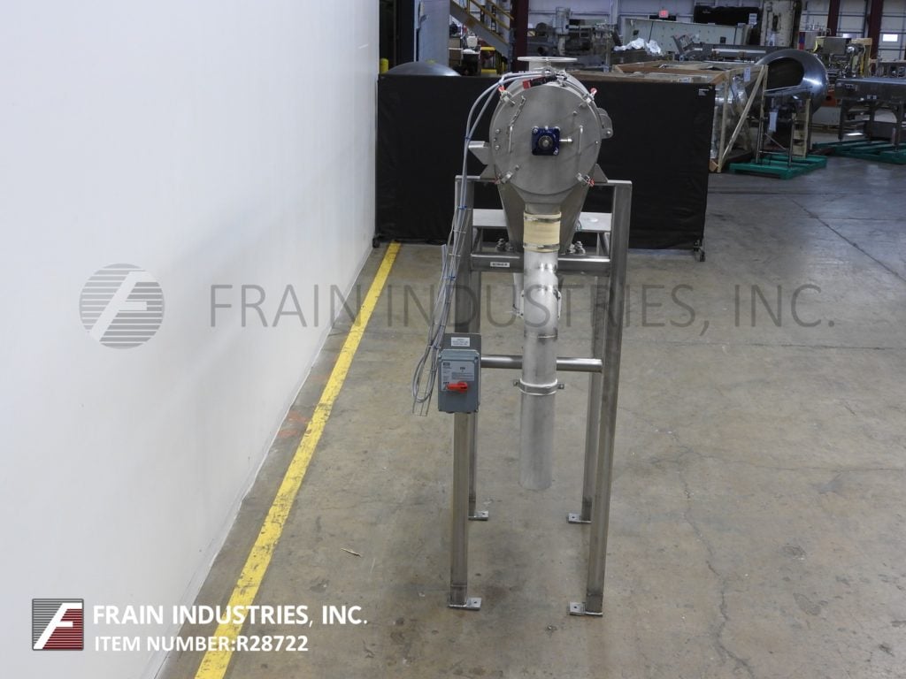 Kason #MOB-SS, continuous, Stainless Steel, centrifugal sifter, 25" length x 17" diameter sifting chamber - Image 3