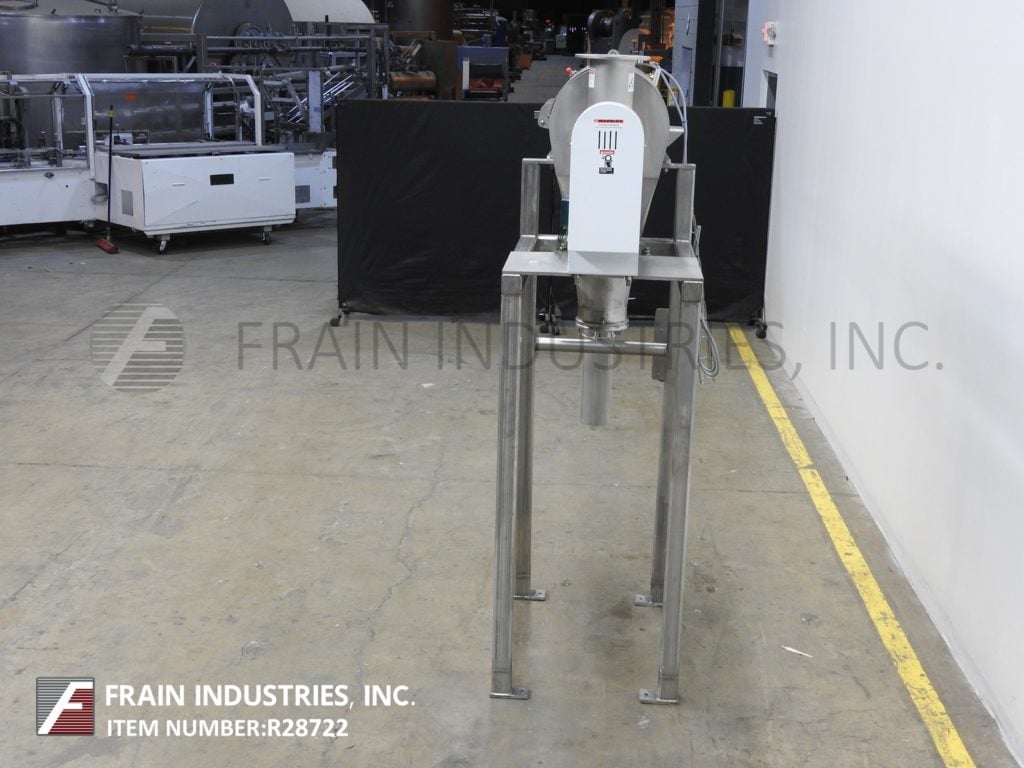 Kason #MOB-SS, continuous, Stainless Steel, centrifugal sifter, 25" length x 17" diameter sifting chamber - Image 4