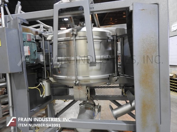 Great Western #TB-61/2, 36" diameter, in-line gyroscopic pressure sifter, to 700 lbs/min - Image 2