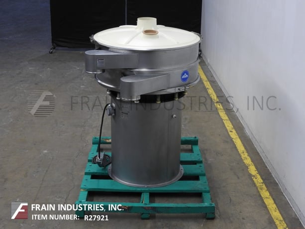 Sweco #XS48S888, single separation vibratory sifter, (2) 48" diameter x 8" high Stainless Steel seperation - Image 4