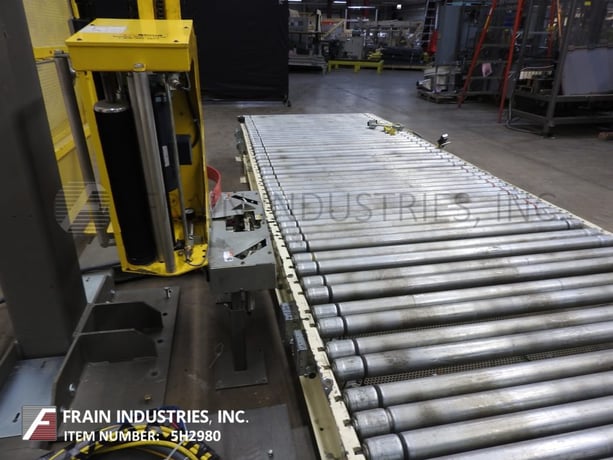 Mima #Cobra-XL, automatic, overhead spiral style stretch wrapper, 10-35 loads per hour, 57" W x 262" L roller - Image 2