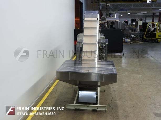 New England #NEH-48, automatic, Stainless Steel, bulk bottle unscrambler, 58" long x 64" wide x 30" deep - Image 4