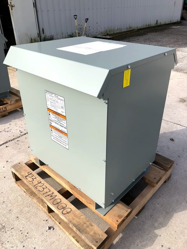 75 KVA 480 Delta Primary, 240 Delta Secondary, Jefferson, CT120,factory new,Nema 3R,free ship - Image 2