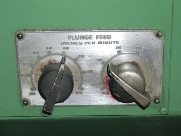 10" x 36" Brown & Sharpe #1036 Microstatic, outside dimension grinder, slant head, automatic plunge, 1978 - Image 8