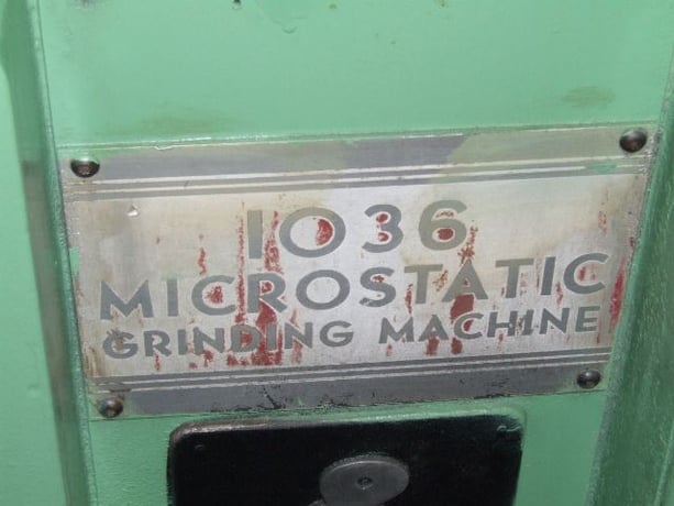 10" x 36" Brown & Sharpe #1036 Microstatic, outside dimension grinder, slant head, automatic plunge, 1978 - Image 10