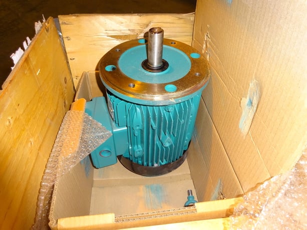 2 HP 1750 RPM Brook Hansen, Frame W-DA182TC-8, TEFC, new/unused, 208-230/460V. - Image 2