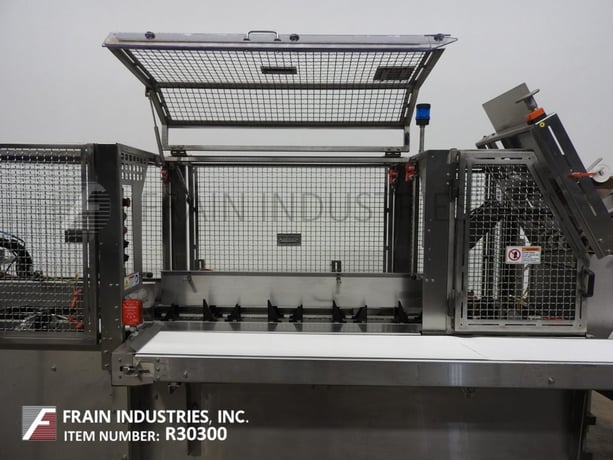 Adco #15DZ-60WD, semi-automatic, Stainless Steel, horizontal, continuous motion, hot melt glue cartoner - Image 2