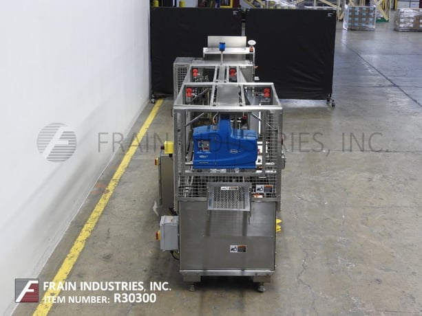 Adco #15DZ-60WD, semi-automatic, Stainless Steel, horizontal, continuous motion, hot melt glue cartoner - Image 3