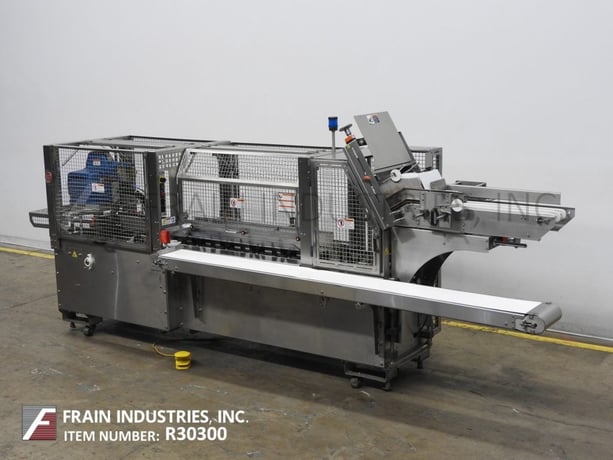Adco #15DZ-60WD, semi-automatic, Stainless Steel, horizontal, continuous motion, hot melt glue cartoner - Image 5