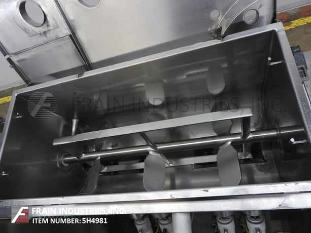 Raque #PF25-4, automatic, Stainless Steel, 4 head piston filler with BL60 paddle agitated hopper, 10-60 - Image 2