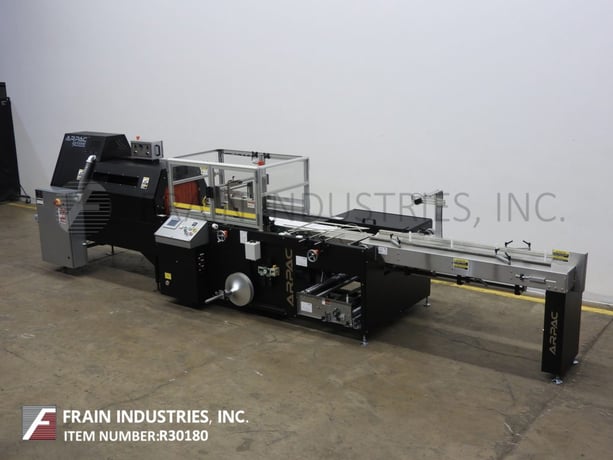 Arpac #TS37/XT18, horizontal continuous motion side seal shrink wrapper & tunnel, 0-80 packages per minute - Image 5