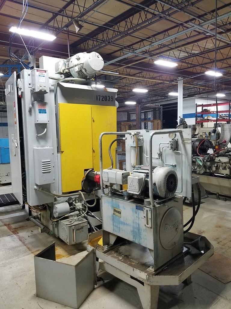 Fellows #10-4, Fanuc PowerMate D, 10" dia., 4" face,cutter guard assembly,tailstock, #29369 - Image 4