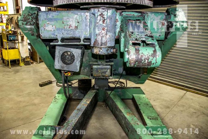 10000 lb. P & H #WP-10A, welding positioner, 12" CG,pendant control,variable speed rotation,rebuilt - Image 2
