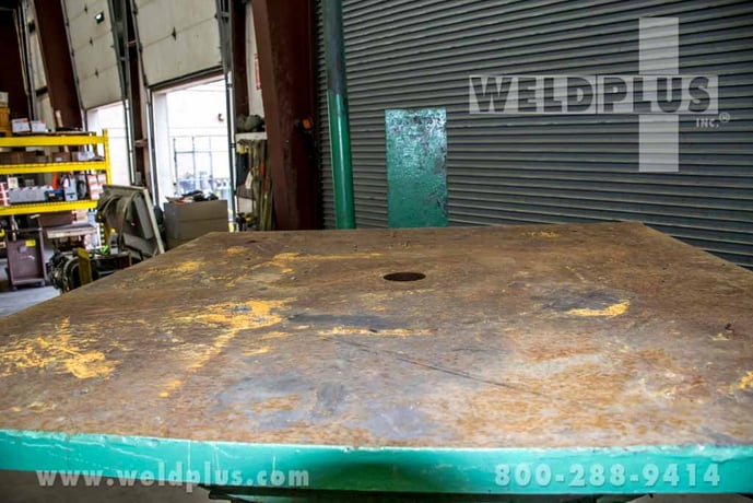 10000 lb. P & H #WP-10A, welding positioner, 12" CG,pendant control,variable speed rotation,rebuilt - Image 3