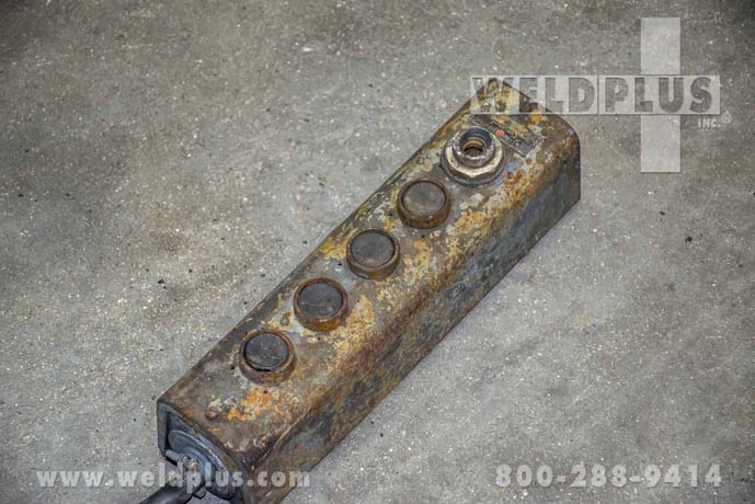 10000 lb. P & H #WP-10A, welding positioner, 12" CG,pendant control,variable speed rotation,rebuilt - Image 7