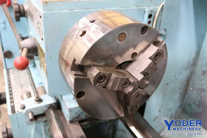 17" x 54" Standard #1754, engine lathe, 9" SOCS, 3-jaw 10" chuck, #4MT, #71132 - Image 5